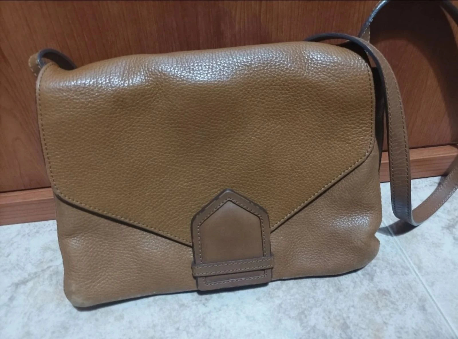 Bolso piel Massimo Dutti 